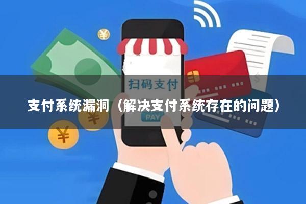 支付系统漏洞（解决支付系统存在的问题）